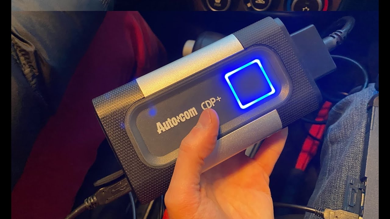 Диагностика Лада Калина 2 с помощью сканера AUTOCOM CDP+ через ...