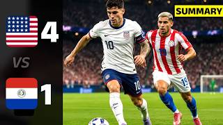 LIVE: United States vs. Paraguay (4-1) | FULL MATCH HIGHLIGHTS  Group D - Matchday 1