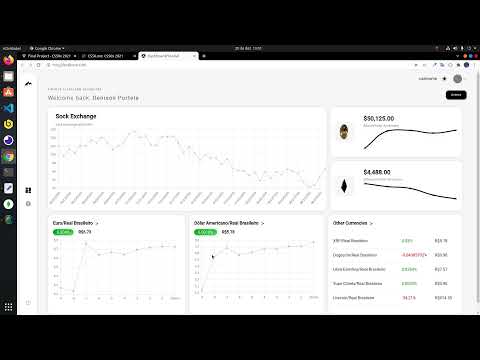 CS50 final project - FINANCE PLATAFORM DASHBOARD