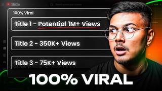 Big YouTube Update | अब YouTube बताएगा कौनसा Title Viral होगा 🤯