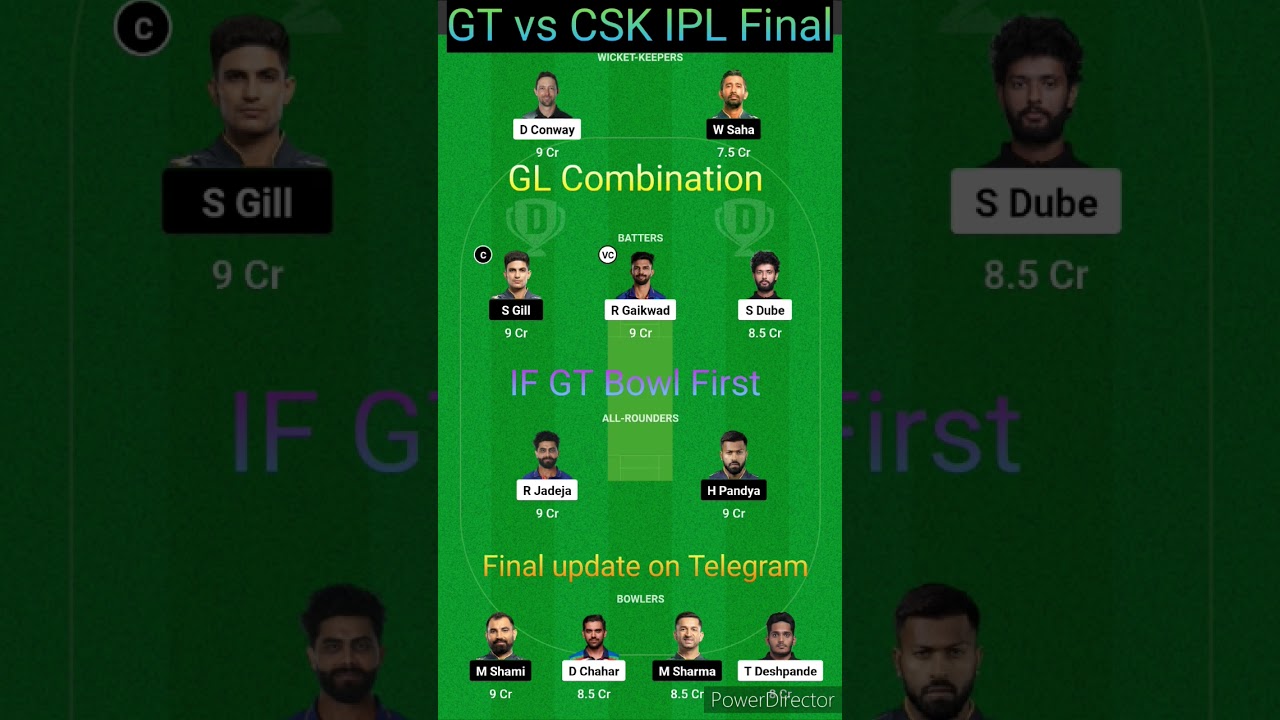 GT vs CSK dream11|CSK vs GT dream11|CHE vs GT dream11| IPL