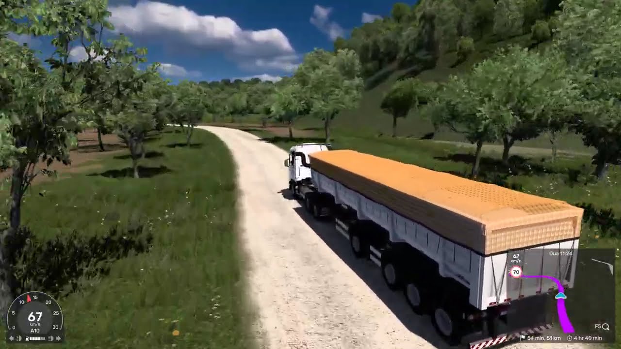 Euro Truck Simulator 2 Primeira Viagem Mapa RBR