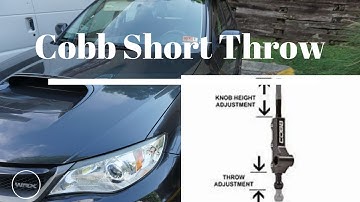 How to Install Cobb Short Throw Shifter