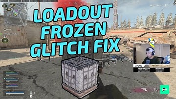 PC: Warzone Loadout Frozen Glitch Fix! - How To Get Unstuck!