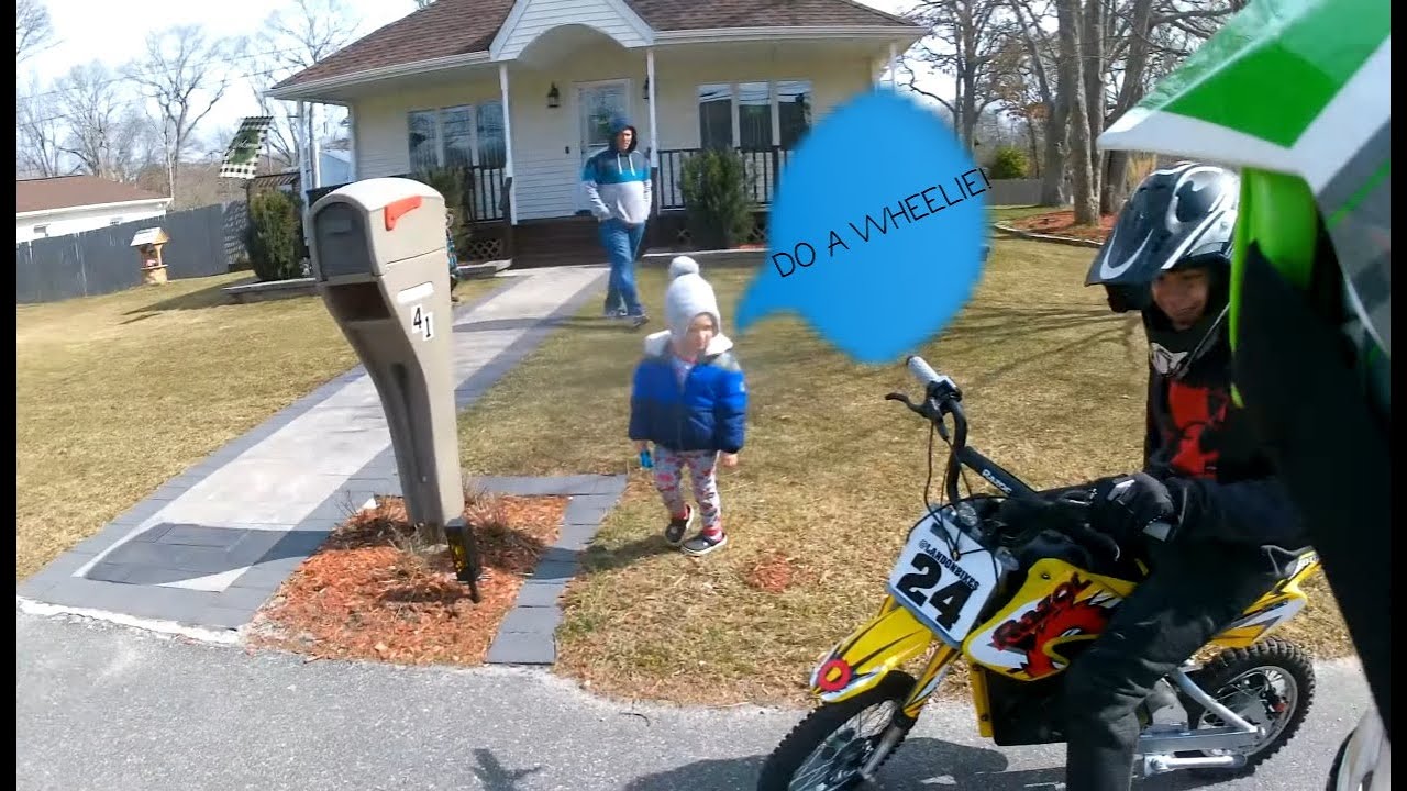 CRAZY MX1800 STREET WHEELIES WITH LANDONBIKES!!!