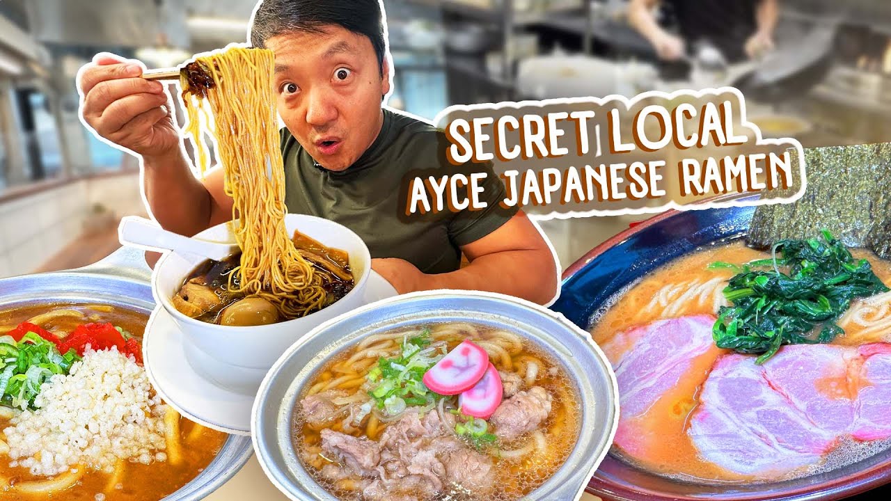 SECRET Local ALL YOU CAN EAT Japanese Ramen 24 HOUR Ramen Tour In secret-local-all-you-can-eat-japanese-ramen-24-hour-ramen-tour-in