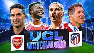 Arsenal 1-0 Atlético Madrid (Agg 2-1) | Champions League WATCHALONG