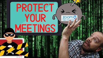 PROTECT YOUR ZOOM MEETING | How to Make Sure Zoom Meetings Are Safe😎💻👮‍♂️