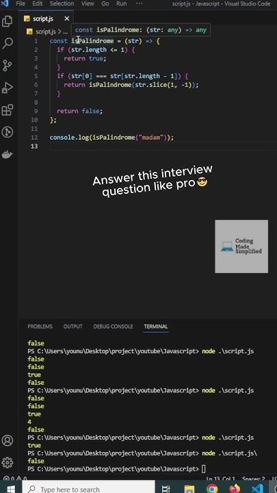 Ace this Interview Question With Recursion #coding #code #js # ...