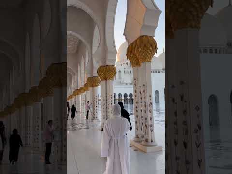Sheikh Zayed Grand Mosque, Abu Dhabi 🇦🇪 #abudhabi #dubai #uae #muslim #mosque