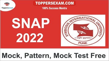 SNAP Mock | Pattern 2022 | SNAP Mock Test Free | Best Books | Preparation Tips | Study Material