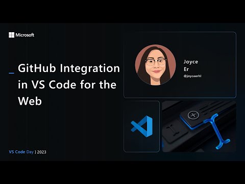 GitHub Integration in VS Code for the Web