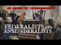 Federalists Versus Anti-Federalists: The Debate Over the U S Constitution