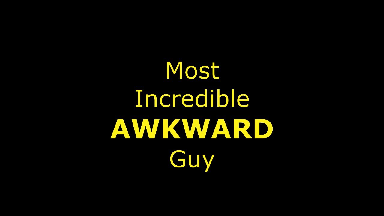 "TWK Fandom": The Most Incredible AWKWARD GUY @thewinekone - YouTube