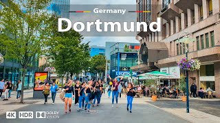 Dortmund, Germany 🇩🇪 Amazing City Walking Tour 🌤️ 4K 60fps HDR | Exploring the City Center, 2023