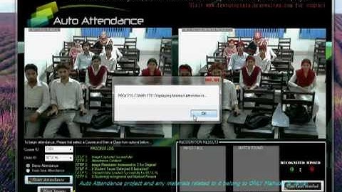 3-Attendance Marking as Instrutor part 2 (Face Recognition based Auto Attendance)