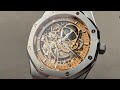 Audemars Piguet Royal Oak Double Balance Wheel 15407ST.OO.1220ST.02 Watch Review