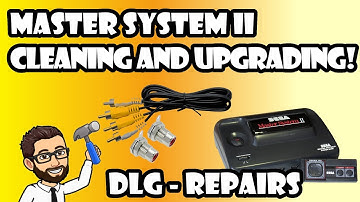 Master System 2 clean up and AV Mod  | DLG Repairs