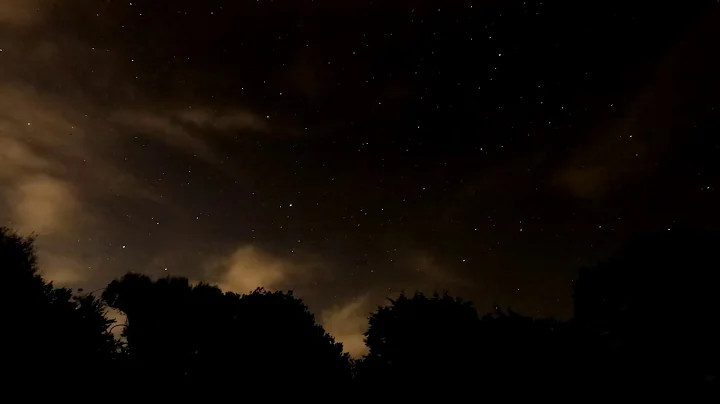 Lyrid Shower Star Show - GoPro Hero 8 NightLapse  - 21st April 2020