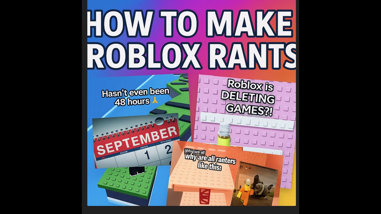 Robolx Rant Layout Tutorial on how to make Roblox Rants!! (PC/Computer) - YouTube