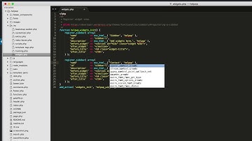 How to add a new Widget Area to a WordPress Theme