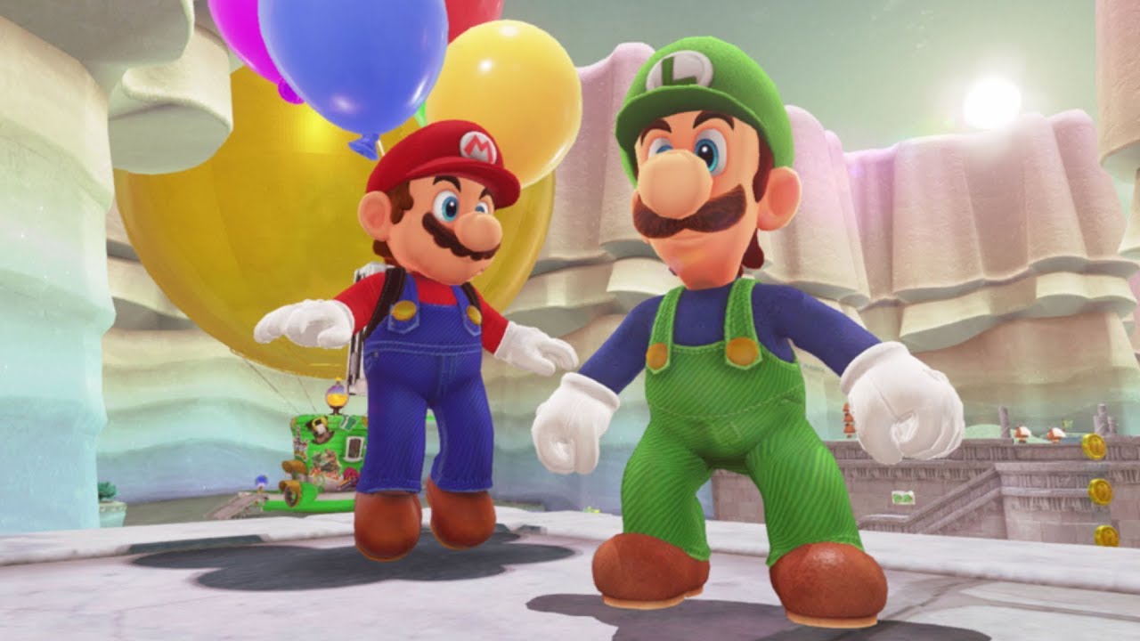 Mario's Balloon World in Super Luigi Odyssey | Lake ...