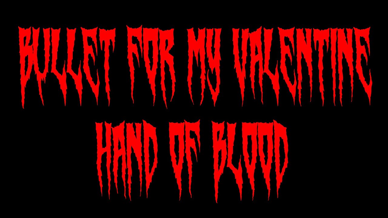 Bullet For My Valentine Hand Of Blood (Guitar Cover) YouTube