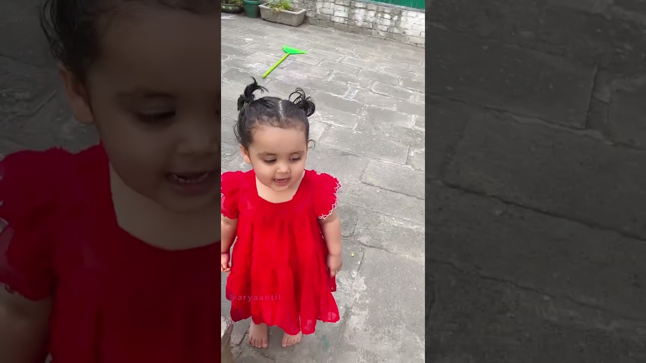 Arya ghoomne ja rahi hai bagiche me | daily vlogs | family vlogs