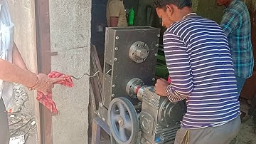 Zigzag round bar bending machine 8mm.