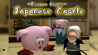 Japanese Castle Escape Rooms 脱出ゲーム 攻略 Full Walkthrough (Nakayubi)