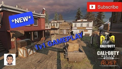 *NEW* Saloon Map + 1v1 Gameplay in Cod Mobile!!!