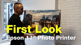 Get a First Look at the All New Epson P5370 Photography Printer