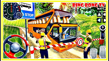 Offroad Bus Transport Simulator - Uphill Bus Driving - Best Android GamePlay| Video Game