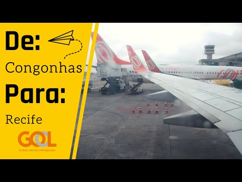 Voando com a Gol Linhas Aéreas de Congonhas a Recife - Voo G3 1556| Amauri Izidório