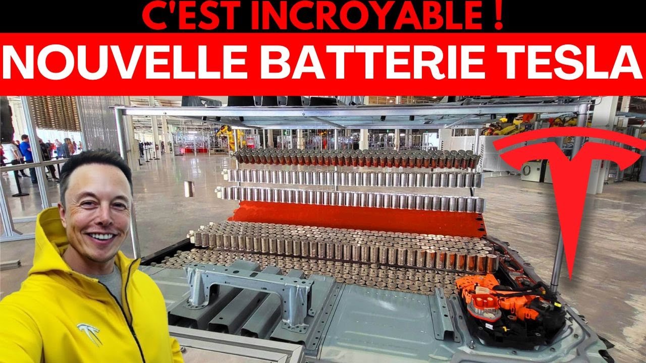 PLUS DE LITHIUM! Elon Musk dévoile une NOUVELLE TECHNOLOGIE de batterie