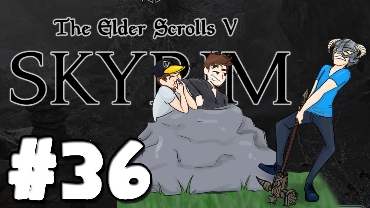 Elder Scrolls V: Skyrim: Ep 36: Three Guys, One Talking Statue