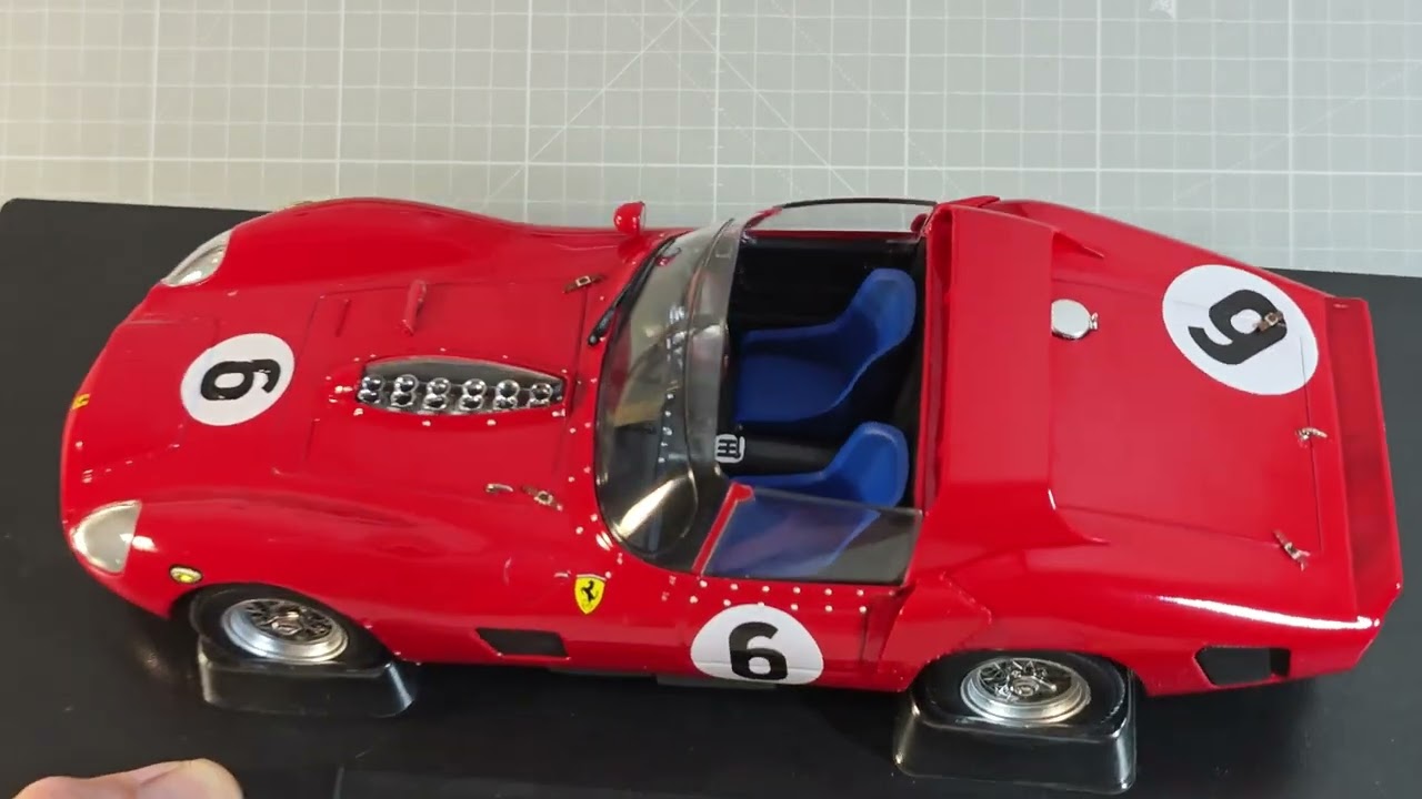 Miniature Western Models Ferrari 330P Testa Rossa Le Mans 1962 WRK 17 - En Boîte