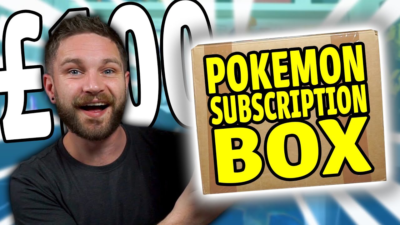 What inside a £100 Pokemon Card Subscription Box // VERY happy