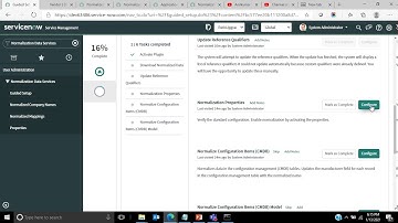 ServiceNow Normalization Data Services