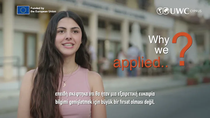 Why we applied to the EU Scholarships to study at a UWC school.