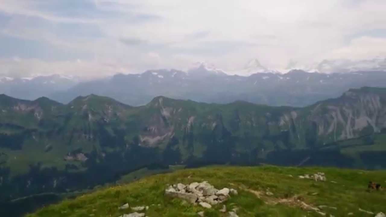Panorama view from Furggengütsch (Hohgant)