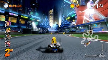 Crash Team Racing Nitro-Fueled - Slide Coliseum Gameplay (PS4 HD) [1080p60FPS]