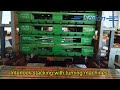 SF1000DD hydraulic wooden pallet stacking machine