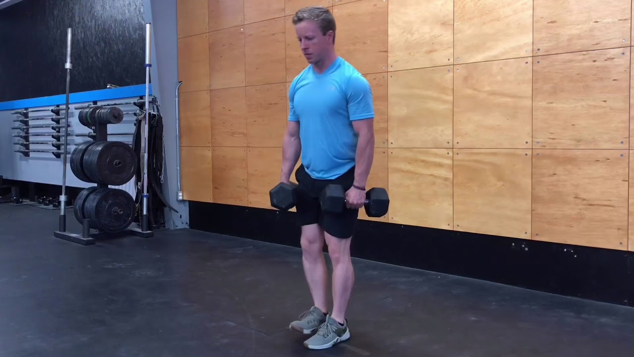 Dual DB Single-Leg RDL - YouTube