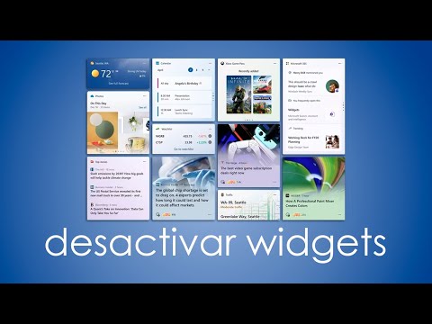 Cómo desactivar los Widgets en Windows 11