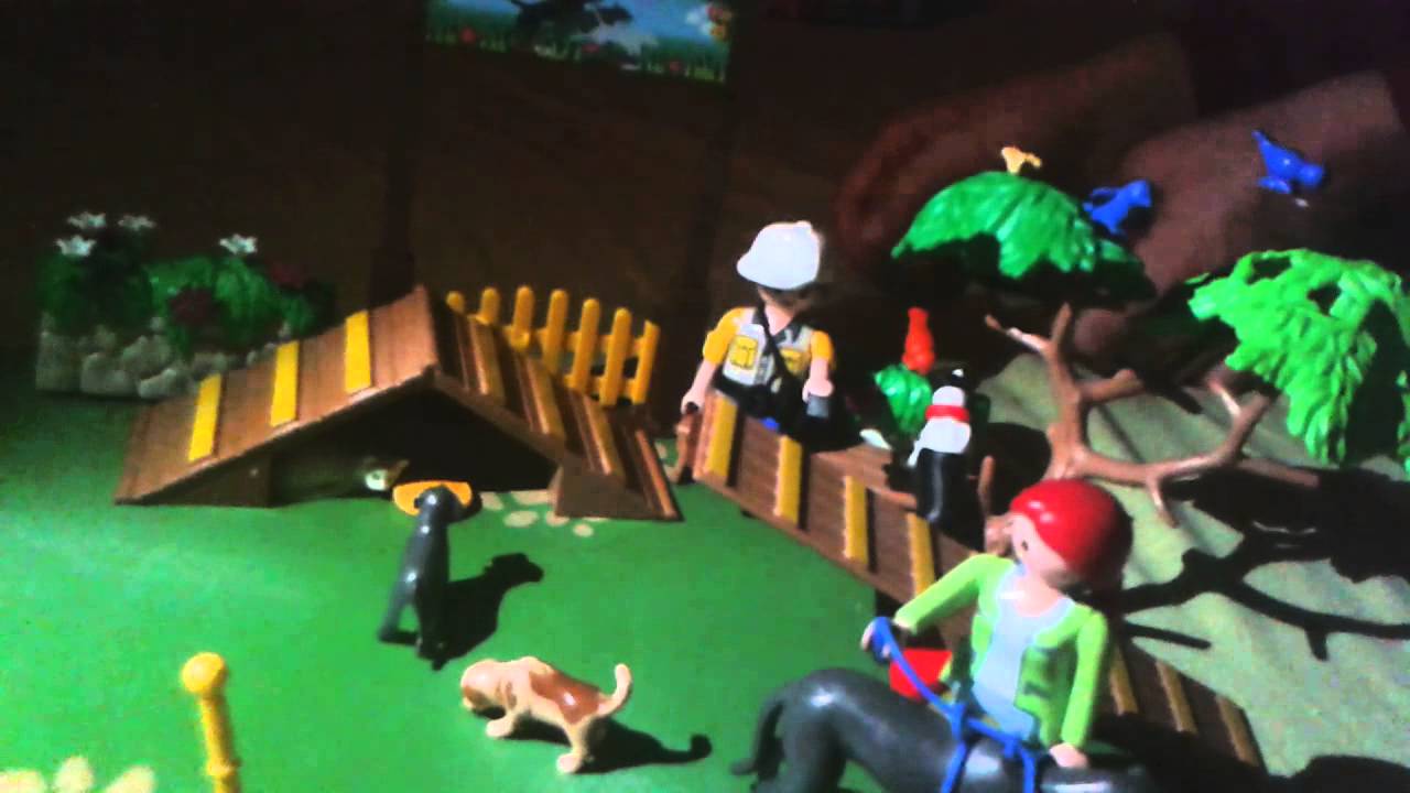 Playmobil hunde spiel Platz teil 2 YouTube