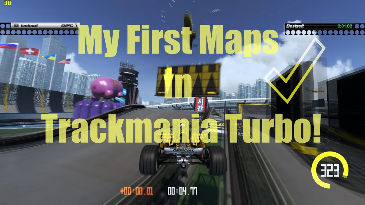 My First Maps On Trackmania Turbo! - YouTube
