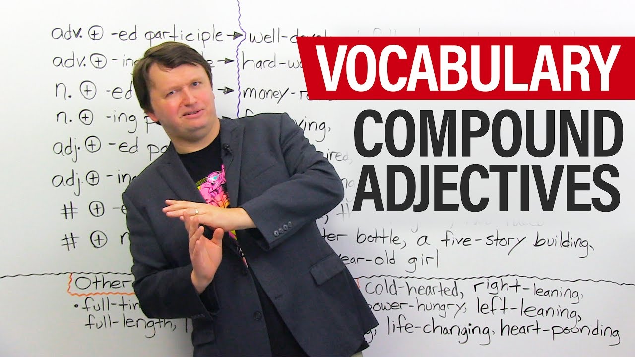 ⁣Advanced English Vocabulary: Compound Adjectives