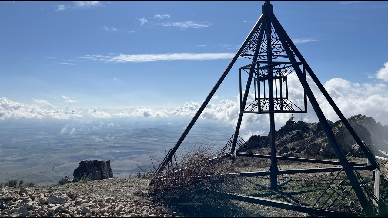 Гора Казыгурт в облаках | 21 февраля 2026 | полное видео | #казыгурт #облака #поход #туман #ветер