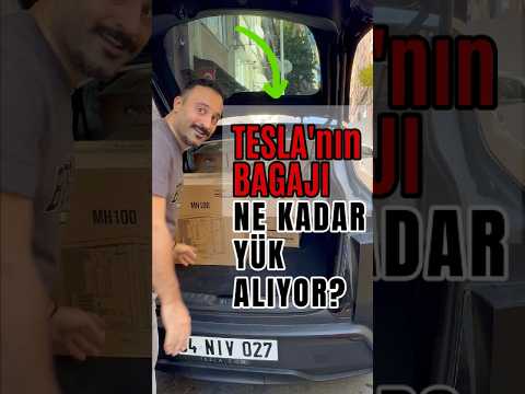 Tesla Juniper’in Bagajı Sizce Nasıl 😁